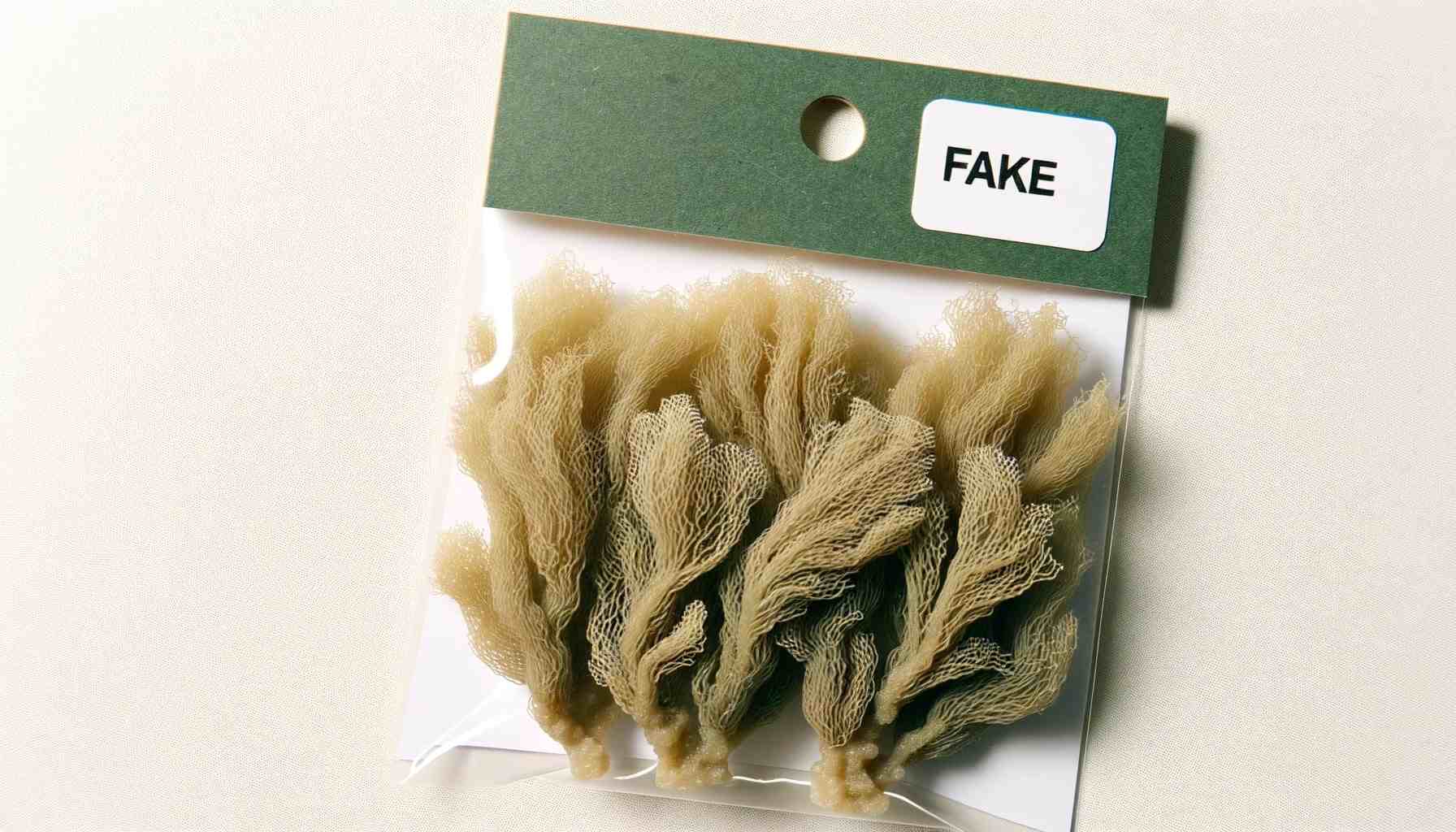 Echtes Irish Moss von künstlichem Sea Moss unterscheiden