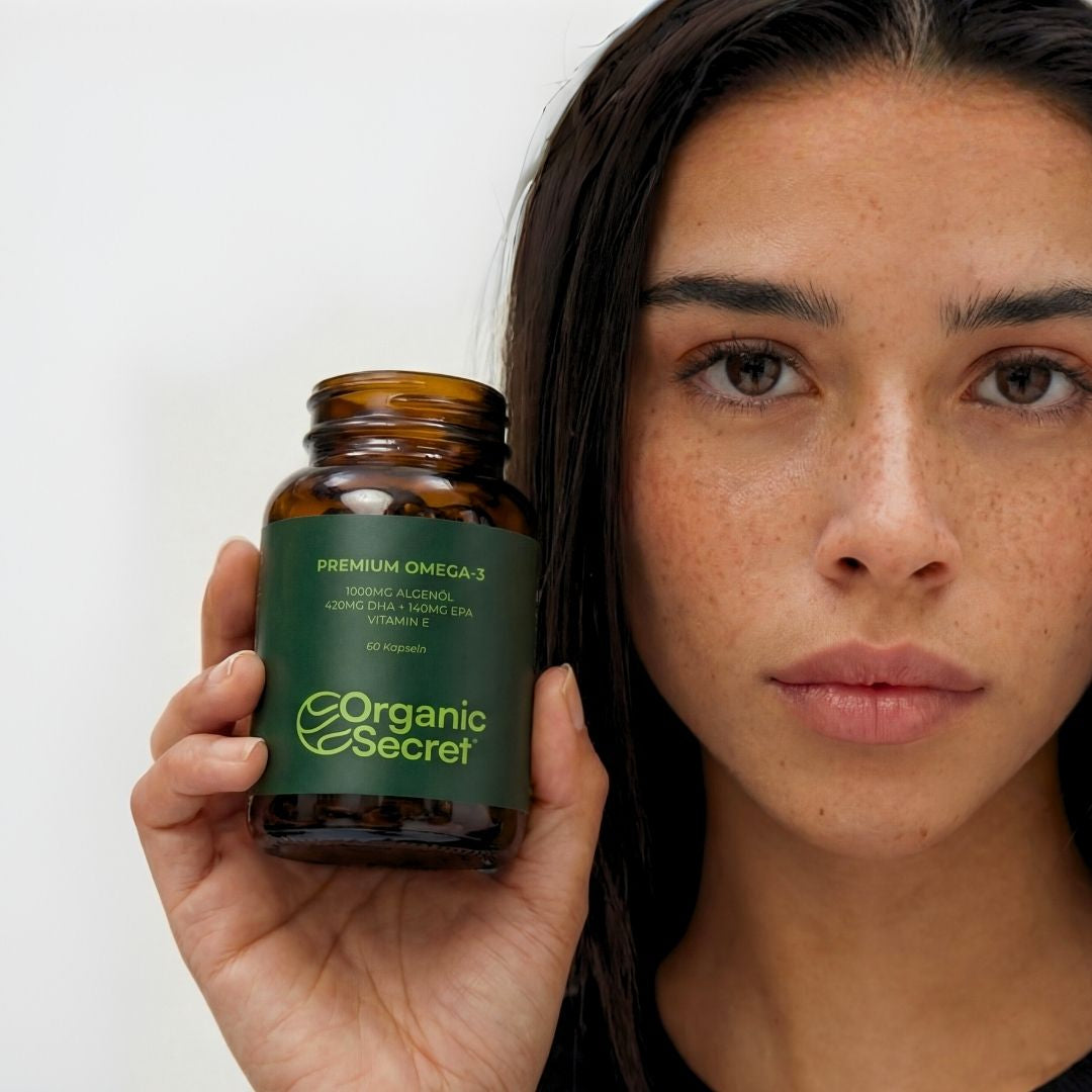 Omega-3 Kapseln mit 420 DHA, 140 EPA und Vitamin E