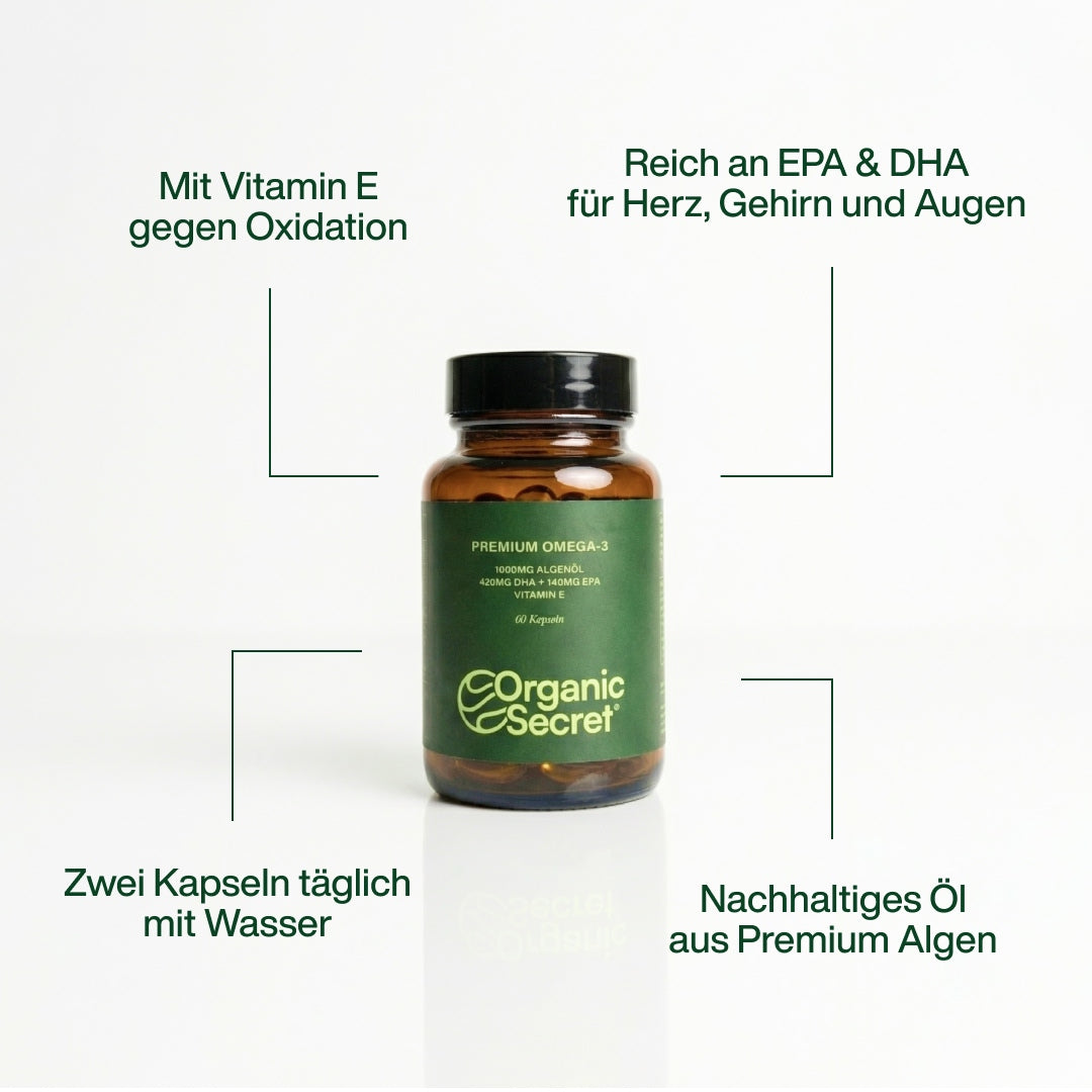 Omega-3 Algenöl Vorteile